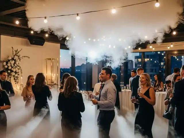 Máquina de Niebla para Fiestas con Efectos Especiales