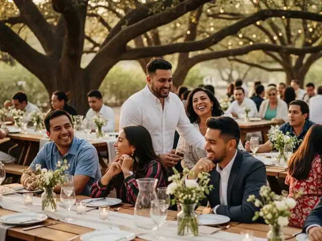 Conjunto Mesa y Banca Picnic para Bodas en Jardín REDEIL