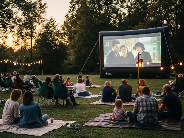 Pantalla Inflable para Proyección en Fiestas EdoMex