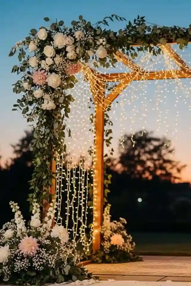 Cascadas LED - Alquiler de cascadas LED para eventos CDMX