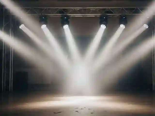 Luces robóticas para eventos