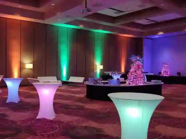 Iluminación inteligente para eventos