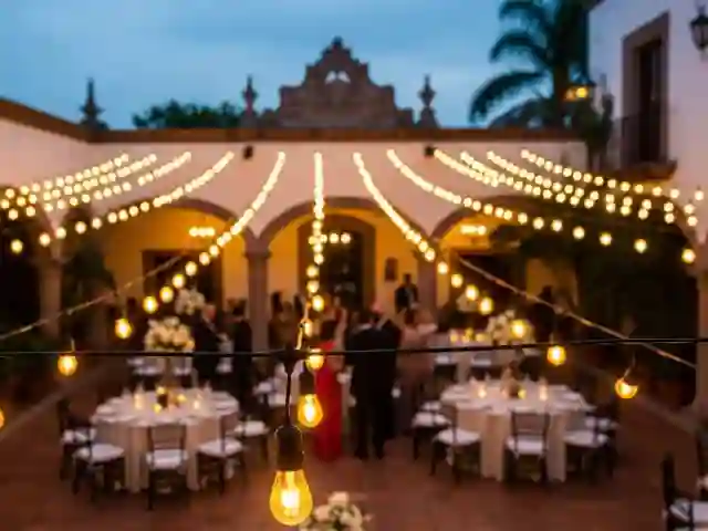 Renta de Guirnaldas de Luces Vintage para Eventos REDEIL