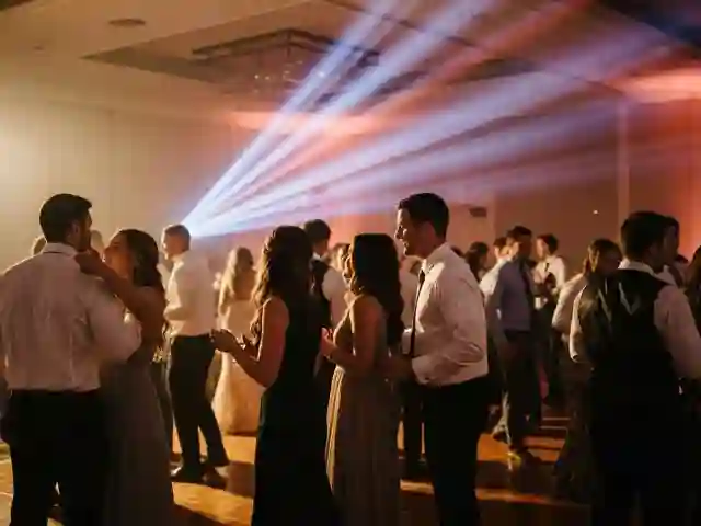 Efectos láser en conciertos