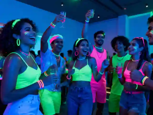 Renta de Luz Negra UV para Fiestas Neón REDEIL