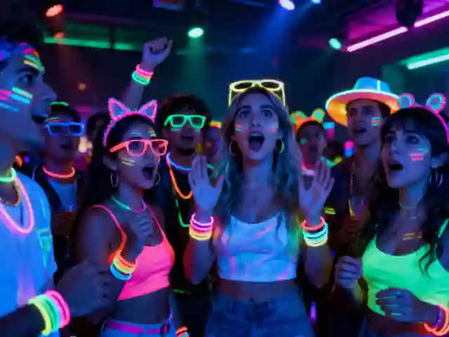 Cañones LED UV para Fiestas Neón y XV Años