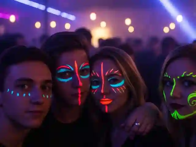 Sistema de Iluminación Ultravioleta para Eventos Juveniles