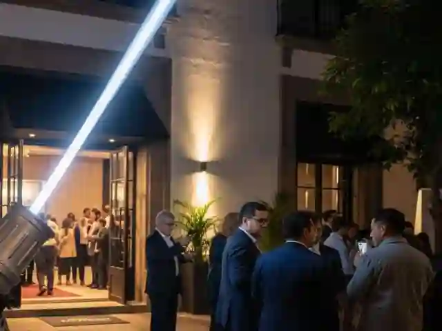 Luces antiaéreas profesionales para eventos en CDMX